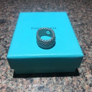 Tiffany & Co mesh ring
